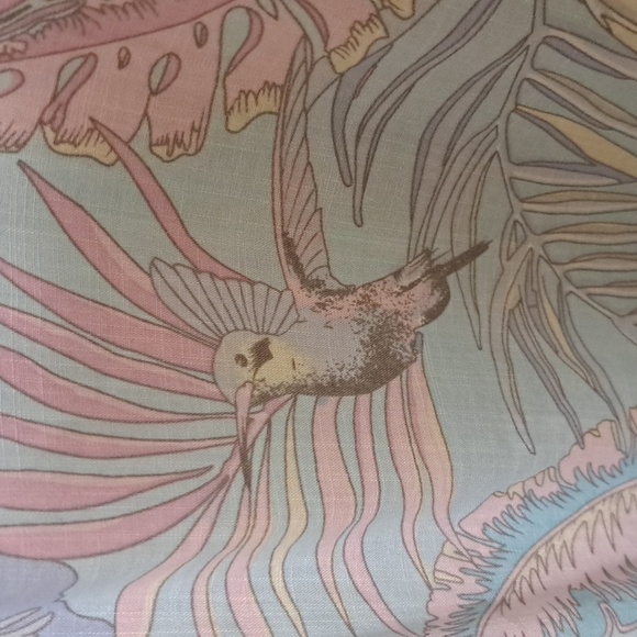 Guess Hawaian Hummingbird print mens large - Picture 4 of 4